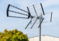 Antena kierunkowa DVB-T2 do TV naziemnej MUX8 filtr LTE HD 4K UHF VHF 120 km aktywna na 3 TV Vayox 2000