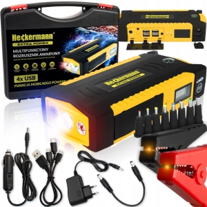 Zestaw rozruchowy Jump Starter powerbank 18 000 mAh rozruch samochodu