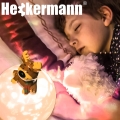 Projektor gwiazd rzutnik nieba lampka nocna LED głośnik Bluetooth kołysanka Renifer