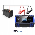 Mocny inteligentny prostownik samochodowy ładowarka akumulatora LCD 12/24 V 8 A automat