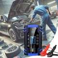 Mocny inteligentny prostownik samochodowy ładowarka akumulatora LCD 12/24 V 8 A automat