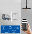 Przekaźnik beznapięciowy 16 A 230 V AC 12-48 V DC ZigBee Tuya do bramy pieca Home Assistant