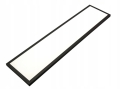 Panel plafon lampa LED natynkowy sufitowy prostokątny czarny 42 W CCD Luma B-Line