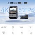 Kamera samochodowa wideorejestrator Viofo A329 2CH HDR GPS WiFi Sony Starvis 2 4K + 2K 60 kl/s