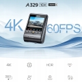 Kamera samochodowa wideorejestrator Viofo A329 1CH HDR GPS WiFi Sony Starvis 2 4K 60 kl/s