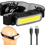 Latarka czołowa czołówka LED akumulatorowa lekka lampka USB-C 300 lm Vayox