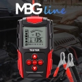 Profesjonalny cyfrowy tester akumulatora miernik precyzyjny do baterii 12 V 24 V LCD