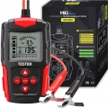 Profesjonalny cyfrowy tester akumulatora miernik precyzyjny do baterii 12 V 24 V LCD