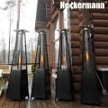 Parasol grzewczy ogrzewacz tarasowy gazowy 13 kW Piramida Cheopsa czarny