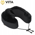 Poduszka ortopedyczna podróżna turystyczna rogal na szyję pianka Memory Foam