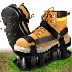 Aerator wertykulator na buty do napowietrzania trawnika trawy duże kolce