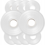 10x taśma 33 m do tapenera zszywacza ogrodowego do wiązania roślin - biała