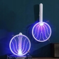 Elektryczna łapka packa lampa na muchy komary owadobójcza rażąca prądem
