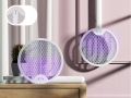 Elektryczna łapka packa lampa na muchy komary owadobójcza rażąca prądem
