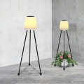 Lampa solarna stojąca podłogowa ogrodowa Piano 1,5 W CW + RGB IP65 czujnik zmierzchu