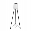 Lampa solarna stojąca podłogowa ogrodowa Piano 1,5 W CW + RGB IP65 czujnik zmierzchu