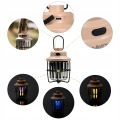 Lampa owadobójcza ogrodowa 2w1 UV latarnia LED pochodnia płomień akumulator USB Vayox