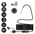 Kamera inspekcyjna endoskop 5 m 3,9 mm HD 720 p Android USB-C