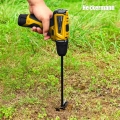 Wiertło ogrodowe wiertnica glebowa wiertarka glebowa do sadzenia w ziemii świder 10 x 80 cm