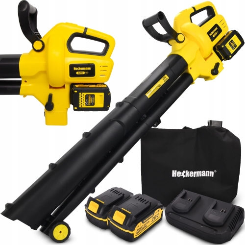 Dmuchawa elektryczna bezprzewodowa do liści odkurzacz z rozdrabniaczem 40 V