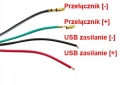 Przełącznik włącznik motocyklowy ładowarka USB 16