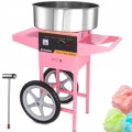 Profesjonalna maszyna elektryczna do waty cukrowej z wózkiem urządzenie mobilne 1200 W