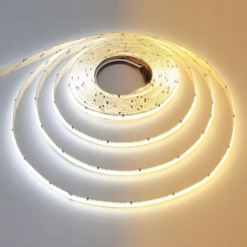 Cyfrowa taśma LED COB CCT biały ciepły zimny WLED WS2811 576 LED/m 24 V 5 m