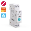 Przekaźnik ZigBee 16 A do 260 V na szynę DIN włącznik wyłącznik On Off Tuya Home Assistant ZigBee2MQTT