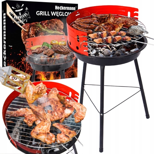 Uniwersalny grill węglowy ogrodowy turystyczny wyjmowany ruszt