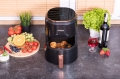 Frytkownica beztłuszczowa Air Fryer frytownica czarna panel kolorowe ikony 4,5 l / 1400 W Linbox