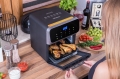 Frytownica beztłuszczowa piekarnik Air Fryer 8 l / 1600 W Linbox Inox