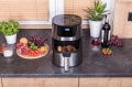 Frytkownica beztłuszczowa Air Fryer frytownica polskie menu 4,5 l / 1400 W Linbox Inox