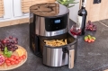 Frytkownica beztłuszczowa Air Fryer frytownica polskie menu 4,5 l / 1400 W Linbox Inox