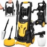 Myjka ciśnieniowa 165 bar zestaw pianownica samossąca pompa aluminiowa 2200 W