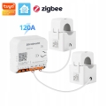 Licznik energii prądu mocy dwufazowy 2-fazy dwukierunkowy przekładnik 120 A ZigBee Tuya Home Assistant ZigBee2MQTT