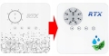 Sterownik nawadniania podlewania ogrodu Tuya WiFi 8 stref Timer Kalendarz Pogodowy