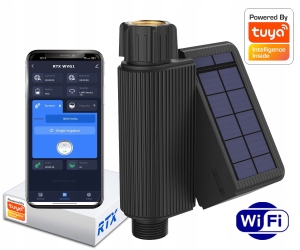Zawór solarny PV nawadniania podlewania ogrodu WiFi Tuya pomiar wody