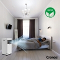 Klimatyzator przenośny cichy 2,6 kW 25 m2 pilot WiFi Tuya akcesoria Cronos
