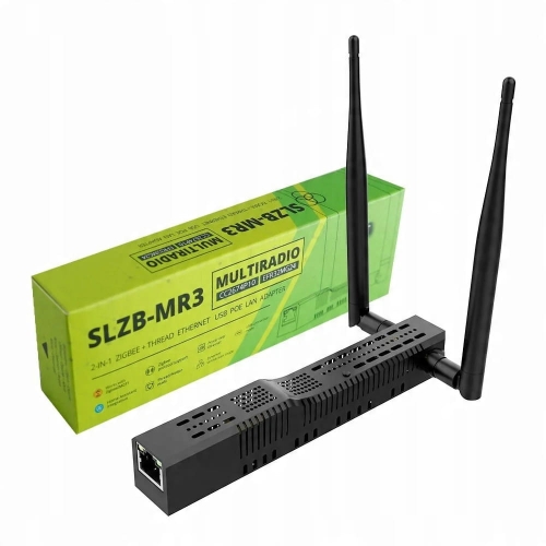 Multi adapter SLZB-MR3 ZigBee Thread Matter ESP32 CC2674P10 MG24 PoE WiFi