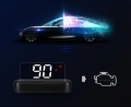 Wyświetlacz projektor HUD LED LCD OBD2 C100