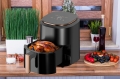 Frytkownica frytkownica beztłuszczowa Air Fryer ikony kolorowe 1400 W 4,5 l 