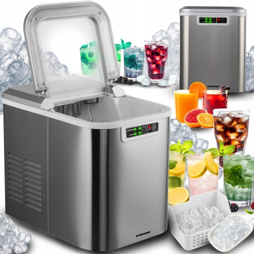 Kostkarka maszyna do lodu domowa 150 W 15 kg ekspresowy lód