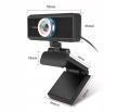 Kamera internetowa PC 2 MPx 1080 p mikrofon