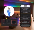Sterownik WLED RGBIC WiFi ESP32 Ethernet RJ45 PWM Magic Pixel WS281x MQTT do adresowalnych taśm LED