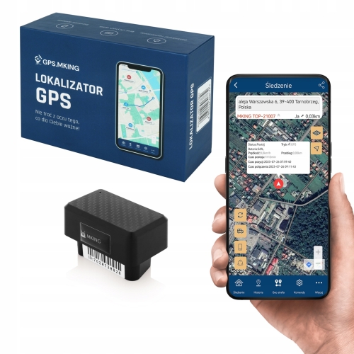 Lokalizator GPS pojazdu OBD śledzenie nasłuch