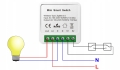 Mini przekaźnik dopuszkowy z pomiarem prądu ZigBee Tuya gniazdko włącznik 10 A 2300 W
