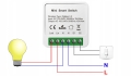 Mini przekaźnik dopuszkowy z pomiarem prądu ZigBee Tuya gniazdko włącznik 10 A 2300 W