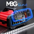 Mocny inteligentny automatyczny prostownik ładowarka do akumulatora LCD 24 V 12 V 25 A tryb naprawy Booster