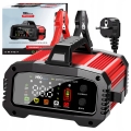 Mocny inteligentny automatyczny prostownik ładowarka do akumulatora LCD 24 V 12 V 25 A tryb naprawy Booster