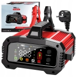 Mocny inteligentny automatyczny prostownik ładowarka do akumulatora LCD 24 V 12 V 25 A tryb naprawy Booster